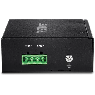 TRENDNET - TI-PE50 - 5-Port Industrial Fast Ethernet PoE+ DIN-Rail Switch
