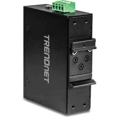TRENDNET - TI-PE50 - 5-Port Industrial Fast Ethernet PoE+ DIN-Rail Switch