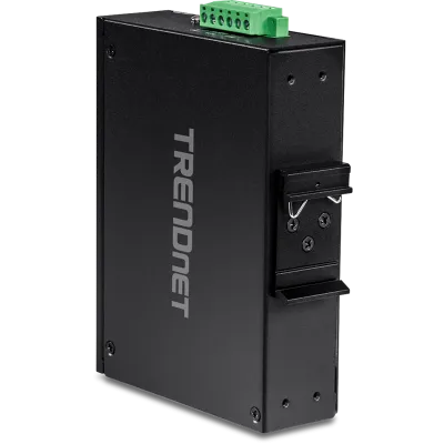 TRENDNET - TI-PE80 - 8-Port Industrial Fast Ethernet PoE+ DIN-Rail Switch