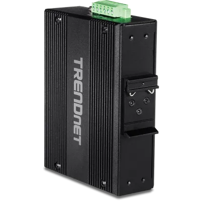 TRENDNET - TI-PG80B - 8-Port Industrial Gigabit PoE+ DIN-Rail Switch (24 - 56V)