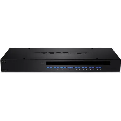 TRENDNET - TK-1603R - 16-port KVM USB/PS2 Rack Mount Switch