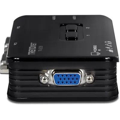 TRENDNET - TK-209K - 2-port USB KVM Switch Kit w/Audio (include 2 x KVM Cables)