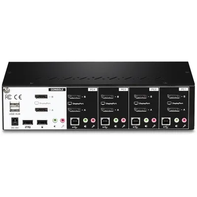 TRENDNET - TK-440DP - 4-Port Dual Monitor Display Port KVM Switch