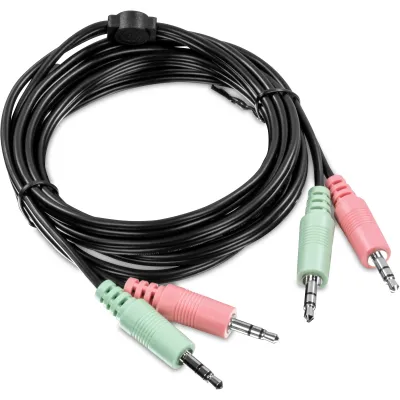 TRENDNET - TK-CP06 - 6 ft.DisplayPort,USB,and Audio KVM Cable Kit
