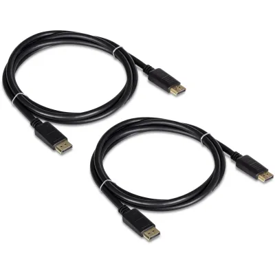 TRENDNET - TK-DP06/2 - 6 ft. DisplayPort 1.2 Cable - 2 pack