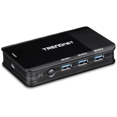 TRENDNET - TK-U404 - 4 Computer 4-Port USB 3.1 Sharing Switch