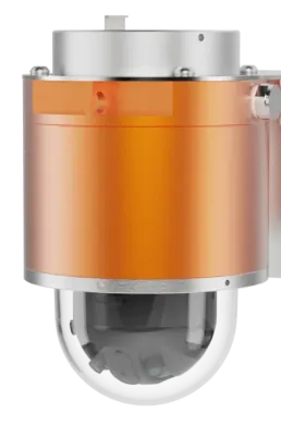 Hanwha - TNM-P9022EPT3-Z - WN7 Panoramic Multi-sensor explosion proof camera, 180º view, (2MP X 4 sensors) 7.3MP @ 30fps,
  panoramic 209º view, 8.3MP, triple codec H.265/H.264/MJPEG with WiseStream II technology, extreme WDR 120dB, defocus detection
