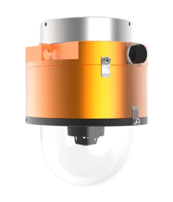Hanwha - TNM-XNF9013EPT3-Z - Explosion proof Fisheye camera using the XNF-9013RV (12 MP, AI 360° camera, Stereographic fish eye lens PoE+ (No Wiper), -40°C ~ +60°C (-40°F ~ +140°F), type 4x, IP66, FM (Factory Mutual), C1/D1, CA/CE, and Inmetro certif