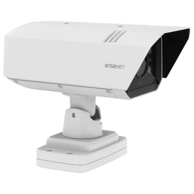 Hanwha - TNO-7180RLP - High Speed Global Shutter Camera with Road AI 3MP, Max 60fps @3MP, 6.8~1220mm (18x) motorized varifocal lens, 32GB industrial Micro SD, Embedded Wisenet Road AI application, Adaptive IR, IP66, IK10, NEMA 4X, NEMA TS. (No PoE sw