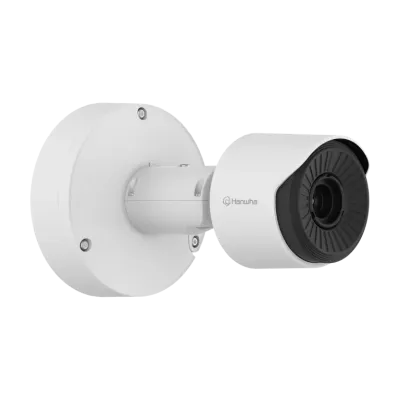Hanwha - TNO-C3010TRA - Wisenet T network AI Radiometric compact bullet camera (uncooled), 384 x 288 @ 30fps, ＜30mK (NETD), 4.4mm fixed focal lens (HFoV: 90.0°), Triple triple codec H.265/H.264/MJPEG with Wisestream II and WiseStream III (based on AI