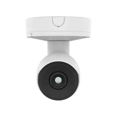 Hanwha - TNO-C3012TRA - Wisenet T network AI Radiometric compact bullet camera (uncooled), 384 x 288 @ 8fps,＜30mK (NETD), 4.4mm fixed focal lens (HFoV: 90.0°), Triple triple codec H.265/H.264/MJPEG with Wisestream II and WiseStream III (based on AI e