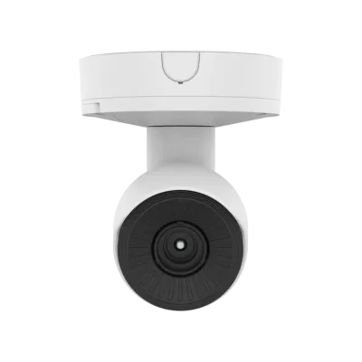 Hanwha - TNO-C3030TRA - Wisenet T network AI Radiometric compact bullet camera (uncooled), 384 x 288 @ 30fps, <30mK (NETD), 9.7mm fixed focal lens (HFoV: 37.9°), Triple triple codec H.265/H.264/MJPEG with Wisestream II and WiseStream III (based on AI