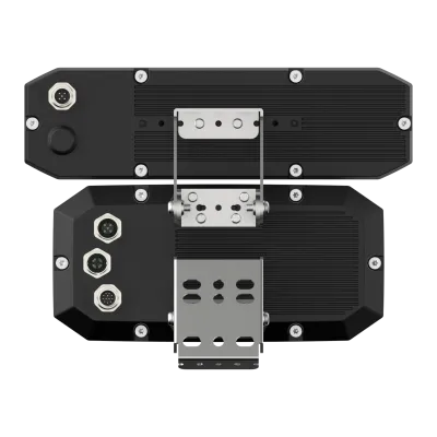 Hanwha - TNS-9050IBC - Wisenet T network BCR (Barcode Reader Camera) for Barcode Reading and Video Monitoring. Mono: 4K, Color: 4K. Max 20fps @ 4K MONO/COLOR each. 25mm machine vision lens. Removable and replaceable LED module (32 LEDs module is defa