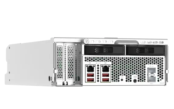 QNAP - TNS-h1083X-E2234-8G - Intel Xeon E-2234 4 cores/8 threads 3.6 GHz processor (Bursts up to 4.8 GHz), 8 GB DDR4