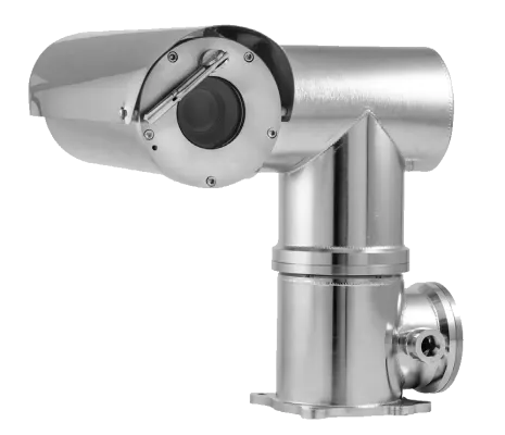 Hanwha - TNU-X6320A1WT1-M - Explosion proof positioning camera XP40B using the XNZ-6320A, 24VAC Only, with Wiper, cLCus C1/D1 certification, -40°C ~ +60°C (-40°F ~ +140°F), IP66/IP67, "-M" for INMETRO