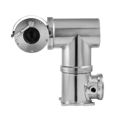 Hanwha - TNU-X6320A2F2WT1-M - Explosion proof positioning camera XP40B using the XNZ-6320A, 110VAC Only, Single Mode Fiber with Wiper, cLCus C1/D1 certification, -40°C ~ +60°C (-40°F ~ +140°F), IP66/IP67, "-M" for INMETRO