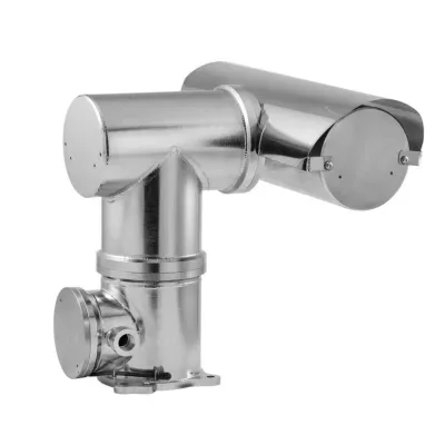 Hanwha - TNU-X6320A2F2WT1-Z - Explosion proof positioning camera XP40B using the XNZ-6320A 110VAC Only, Single Mode Fiber with Wiper, cLCus C1/D1 certification, -40°C ~ +60°C (-40°F ~ +140°F), IP66/IP67, "-Z" for cLCus C1/D1