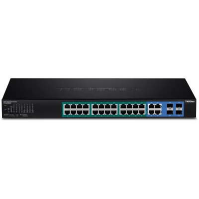 TRENDNET - TPE-5028WS - 28-Port Gigabit Web Smart  PoE+ Switch (370W)