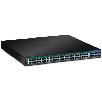 TRENDNET - TPE-5048WS - 52-Port Gigabit Web Smart PoE+ Switch (740W)
