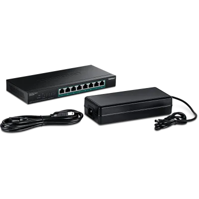 TRENDNET - TPE-BG380 - 8-Port 2.5G PoE++ Switch