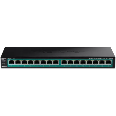 TRENDNET - TPE-TG161H - 16-Port Gigabit PoE+ Switch(123W)
