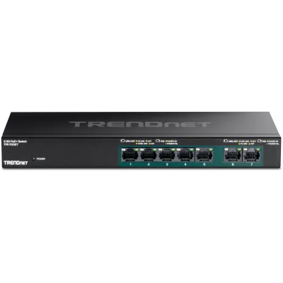 TRENDNET - TPE-TG327 - 7-Port Multi-Gig PoE+ Switch