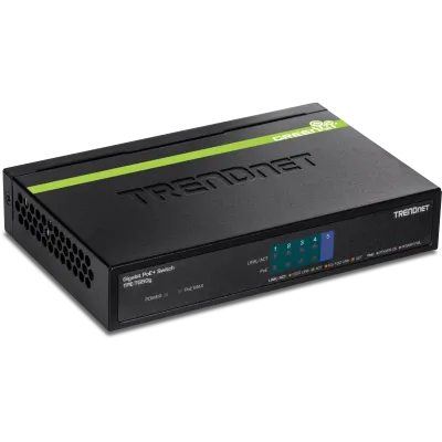TRENDNET - TPE-TG50g - 5-port Gigabit PoE+ Switch