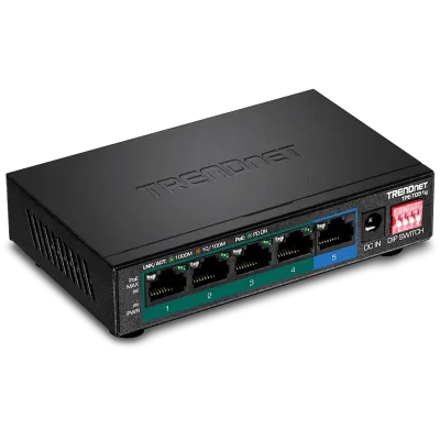 TRENDNET - TPE-TG51g - 5-Port Gigabit PoE+ Switch (60W)