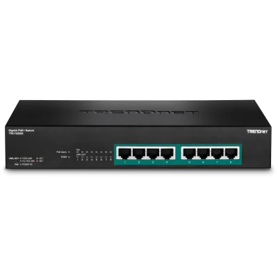 TRENDNET - TPE-TG80F - 8-port Gigabit Full Power PoE+ Switch