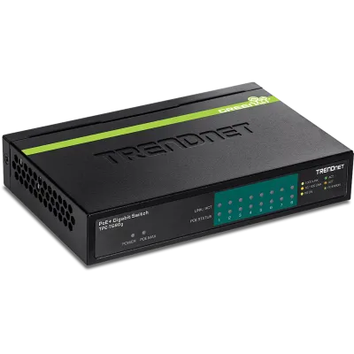 TRENDNET - TPE-TG80g - 8-port Gigabit GREENnet PoE+ Switch