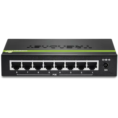 TRENDNET - TPE-TG80g - 8-port Gigabit GREENnet PoE+ Switch