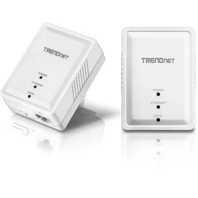 TRENDNET - TPL-406E2K - 500 AV Compact Powerline Ethernet Adapter kit