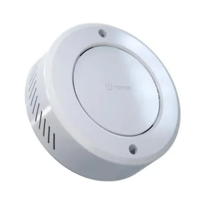 Hanwha - TRTN-PR001 - Enhanced Multi-Detection Capabilities (Vaping, THC, Aggression), Cloud-Integrated, Privacy-Compliant Design, Compatible with Major Security Systems. Detection coverage up to 15m, Precision analytics: Vaping, Keyword detection, B