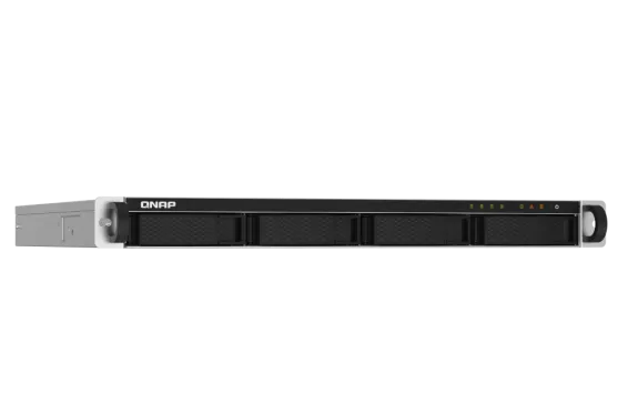 QNAP - TS-432PXU-2G-US - QNAP 1U 4-Bay ARM-based 2.5G &10G NAS, Quad Core 1.7GHz, 2GB DDR3 RAM, 2 x 10GbE SFP+, 2 x GbE, Single Power Supply (not upgradeable)