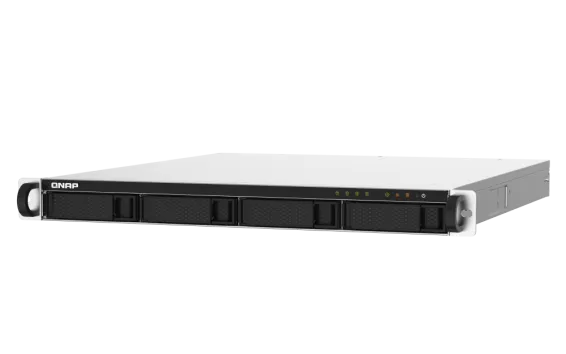 QNAP - TS-432PXU-RP-2G-US - QNAP 1U 4-Bay ARM-based 2.5G &10G NAS, Quad Core 1.7GHz, 2GB DDR3 RAM, 2 x 10GbE SFP+, 2 x GbE, Redundant Power Supply