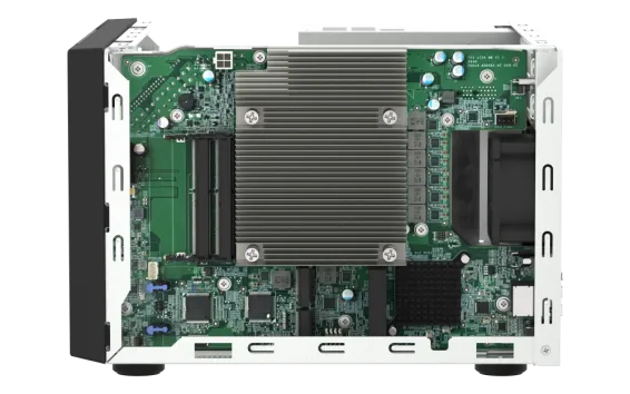 QNAP - TVS-h874-i7-32G-US - QNAP Ultra-High Speed 8 Bay NAS Intel Core i7 12C (8 Performance cores + 4 Efficient cores) /20T Processor