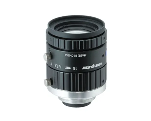 Computar - V1624-MPZ-R - 1" 16mm f2.4, 2.74m 20 megapixel Ultra low Distortion Lens, anti-shock
