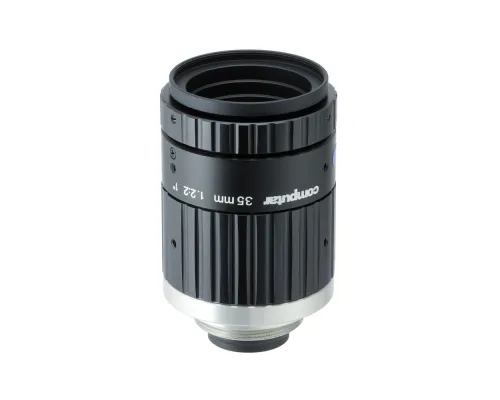 Computar - V3522-MPZ-R - 1" 35mm f2.2, 2.74m 20 megapixel Ultra low Distortion Lens, anti-shock