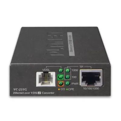 PLANET - VC-231G - 1-Port 10/100/1000T Ethernet to VDSL2 Bridge (30a profile w/ G.vectoring)