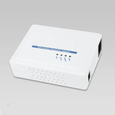 Planet - VIP-156PE - 802.3af PoE SIP Analog Telephone Adapter