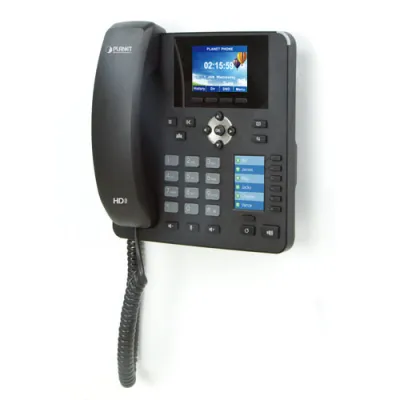 Planet - VIP-2140PT - High Definition Color PoE IP Phone with Dual Display
