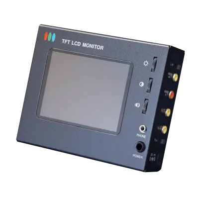 SPECO - VMS2 - Portable Color LCD Test Monitor  Case  Car Adapter 12VDC Power Supply