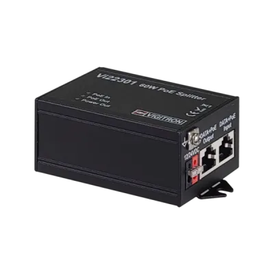 Vigitron - Vi22301 - MaxiiPower™ IEEE802.3af/at 60W PoE Splitter, PoE/12VDC/24DVC @ 30W output
