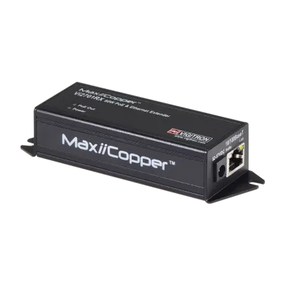 Vigitron - Vi2701RX - 1-Port MaxiiCopper Ethernet Extender over UTP RX, af/at 72W PoE Midspan