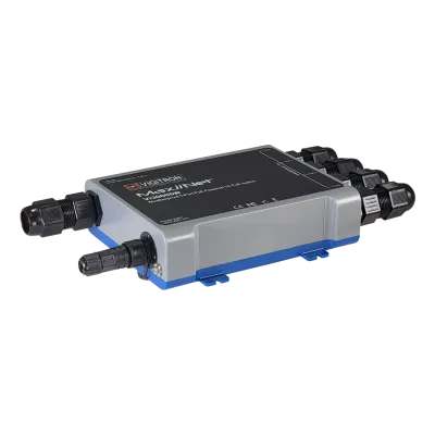 Vigitron - Vi30005WP - 5-Port MaxiiNet™ 10/100/1G PoE Powered PoE Switch, IP67 Weatherproof