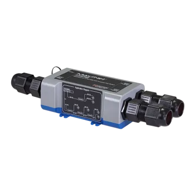 Vigitron - Vi3003WP - 3-Port MaxiiNet™ 1G af/at 60W PoE Switch/Repeater/Drop & Insert, IP67 Weatherproof