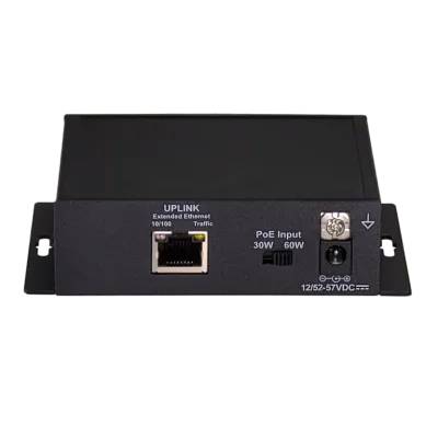 Vigitron - Vi3105 - 5-Port MaxiiNet™ PoE Powered PoE Switch, Extended UTP Uplink