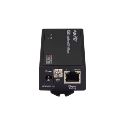 Vigitron - Vi3602 - 10/100/1G MaxiiNet Ethernet & af/at 30W PoE Repeater/PSE, Powered by PoE/12VDC/48VDC