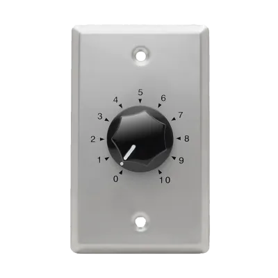 SPECO - WAT10 - 10W 70/25V Mono Attenuator with Wall Plate