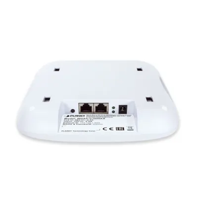 Planet - WDAP-C1800AX - Dual Band 802.11ax 1800Mbps Ceiling-mount Wireless Access Point with 802.3at PoE+ and 2 10/100/1000T LAN Ports